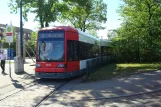 Bremen sporvognslinje 1 med lavgulvsledvogn 3110 ved Osterholz Züricher Straße (2011)