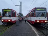 Düsseldorf ledvogn 4214 ved Lörick (2023)