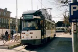 Gent sporvognslinje 4 med motorvogn 6214 ved Gent Sint-Pieters (2007)
