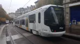 Grenoble sporvognslinje A med lavgulvsledvogn 2026 ved Victor Hugo (2018)