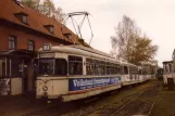 Hannover motorvogn 77 på Hannoversches Straßenbahn-Museum (1988)