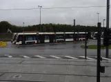 Odense lavgulvsledvogn 10 "Lykken" på opstillingssporet ved Kontrol centret (2020)