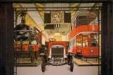 Postkort: London dobbeltdækker-motorvogn 290 i London Transport Museum (1983)