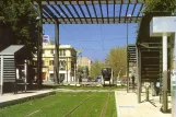 Postkort: Messina sporvognslinje 28 udenfor Piazza Cairoli (2004)