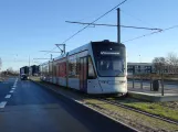 Aarhus lavgulvsledvogn 1102-1202 ved Nehrus Allé (2017)