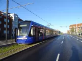 Aarhus lavgulvsledvogn 1104-1204 på Randersvej (2017)