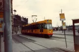 Amsterdam ledvogn 814 ved Centraal Station (1981)