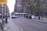 Amsterdam sporvognslinje 4 på Rembrandtplein (2004)