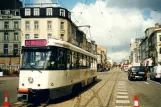 Antwerpen sporvognslinje 24 med motorvogn 7113 tæt på Centraal Station (2002)