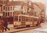 Arkivfoto: Antwerpen sporvognslinje 12 med motorvogn 2012 på Gemeentetestraat (1978)