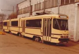 Arkivfoto: Bruxelles ledvogn 7943 udenfor La Brugeoise et Nivelles, Brügge (Bombardier Transportation) (1978)