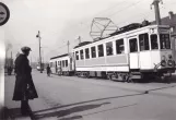 Arkivfoto: Dortmund sporvognslinje 405 med motorvogn 7 nær Schönau (1928)