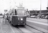 Arkivfoto: Malmø sporvognslinje 4 med motorvogn 71 på Erikslustvägen (1973)
