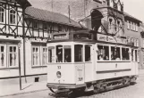 Arkivfoto: Mühlhausen Unterstadtlinie med motorvogn 53 på Wanfrieder Straße (1959)