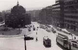 Arkivfoto: Oslo på Stortingetgata (1955)
