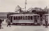Arkivfoto: Rom sporvognslinje 2 med motorvogn 727 på Piazza dei Cinquecento (1928)