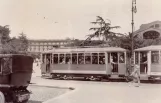 Arkivfoto: Rom sporvognslinje 2 med motorvogn 921 på Piazza dei Cinquecento (1928)