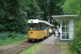 Arnhem museumslinje Tram med bivogn 1050 ved Freia (2014)