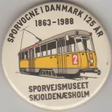 Badge: Skjoldenæsholm motorvogn 701  (1988)