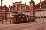 Basel museumsvogn 4 foran Depot Wiesenplatz (1980)