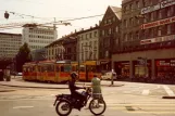 Basel sporvognslinje 10 ved Aeschenplatz (1982)