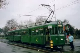Basel sporvognslinje 16 med motorvogn 463 ved Bruderholz (2006)