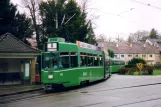 Basel sporvognslinje 8 med ledvogn 655 ved Neuweilerstrasse (2006)