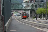 Bergen slibevogn 901 på Kaigaten (2012)