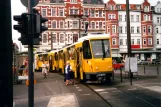 Berlin sporvognslinje 68 med motorvogn 5188 ved Schloßplatz Köpenick (2001)