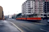 Berlin sporvognslinje 71 på Weidendammer Brücke (1991)