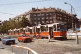 Berlin sporvognslinje 71 ved Prenzlauer Allee/Ostseestraße (1990)
