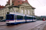 Bern regionallinje 6 med ledvogn 84 ved Zytglogge (2006)