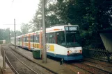 Bielefeld ekstralinje 12 med ledvogn 567 på opstillingssporet ved Senne (1998)