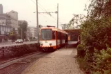 Bielefeld sporvognslinje 2 med ledvogn 501 ved Sieker (1981)