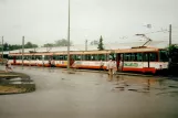 Bielefeld sporvognslinje 2 med ledvogn 544 ved Sieker (1998)