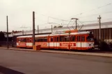 Bielefeld sporvognslinje 2 med ledvogn 813 ved Sieker (1981)