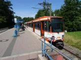 Bielefeld sporvognslinje 3 med ledvogn 551 ved Stieghorst (2020)