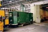 Blackpool slibevogn 752 inde i remisen Blundell St. (2006)