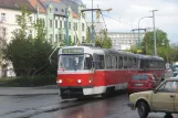 Bratislava sporvognslinje 12 med motorvogn 7791 på Štúrova (2008)