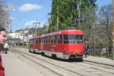 Bratislava sporvognslinje 2 med motorvogn 7794 ved Pod stanicou (2008)