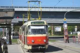 Bratislava sporvognslinje 4 med motorvogn 7753 ved Most SNP (2008)