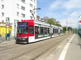 Braunschweig sporvognslinje 2 med lavgulvsledvogn 9552 ved Siegfriedstraße (2020)