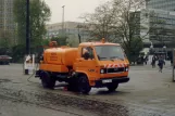 Bremen arbejdsvogn HSW 2 foran Hauptbahnhof (1989)