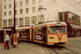 Bremen ekstralinje 5 med ledvogn 439 på Bahnhofsplatz (1982)