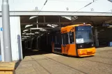 Bremen lavgulvsledvogn 3019 inde i remisen Gröpelingen (2011)