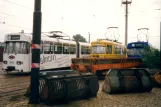 Bremen ledvogn 3503 ved BSAG - Zentrum (2002)