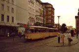 Bremen sporvognslinje 10 med motorvogn 813 ved Hauptbahnhof (1982)