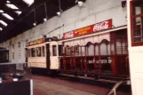 Bruxelles åben bivogn 289 på Musée du Tram (1981)