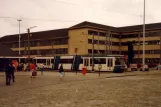Bruxelles De Kusttram med ledvogn 6103 ved Oostende Station (1982)