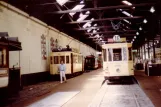 Bruxelles motorvogn 1376 på Musée du Tram (1990)